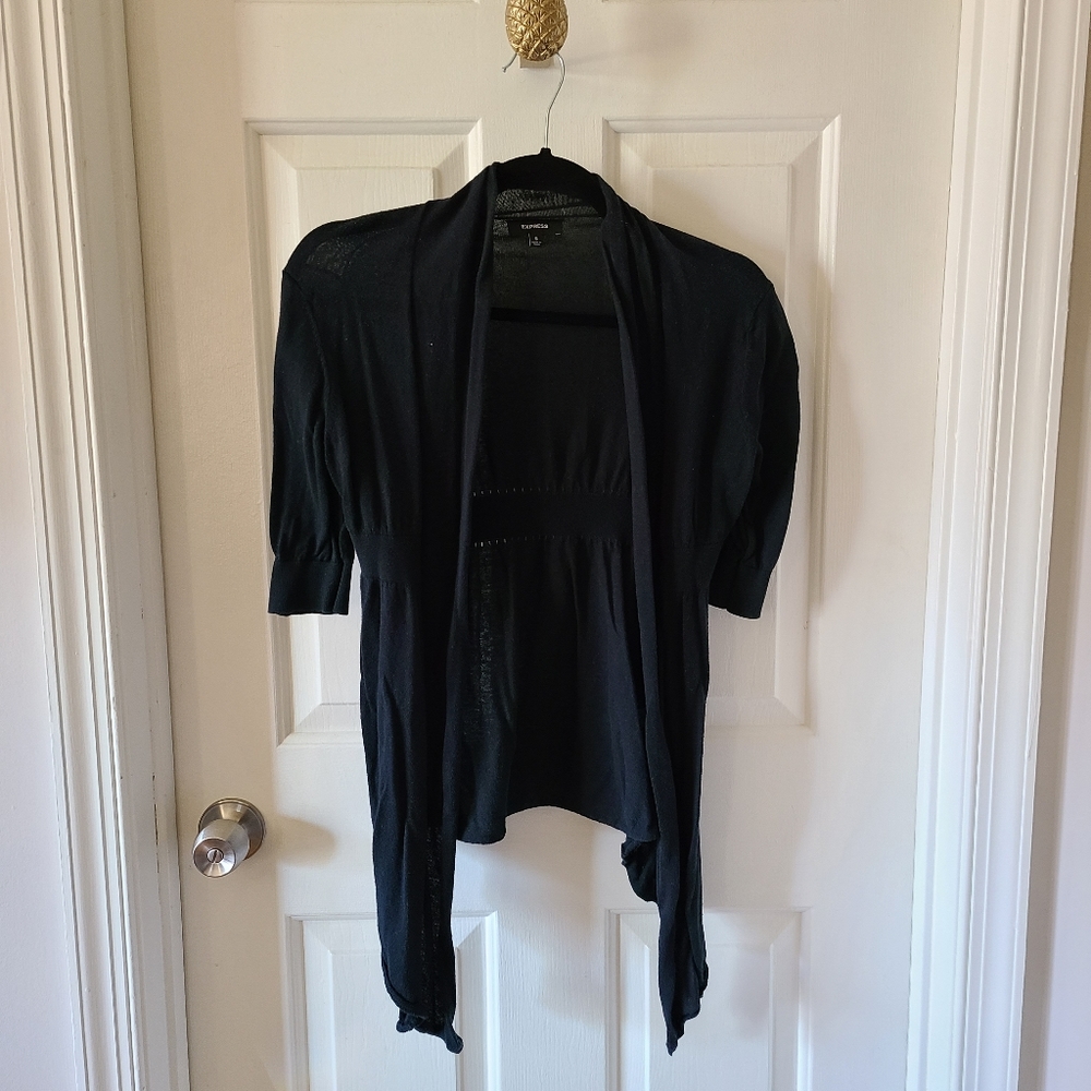 Express, short sleeve cardigan, size S